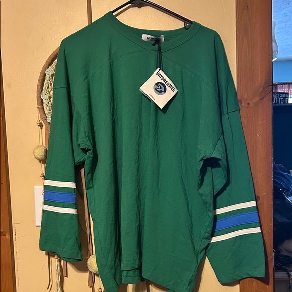 Daydreamer Tops - Daydreamer Vibrant Green Top